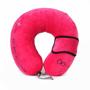 ALMOHADA PARA CUELLO MEMORY FOAM  CON ANTIFAZ LINEA CLOE