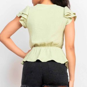 BLUSA CASUAL MANGA CORTA