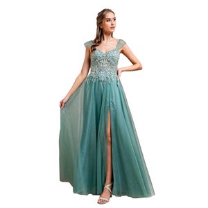 VESTIDO DE NOCHE LARGO