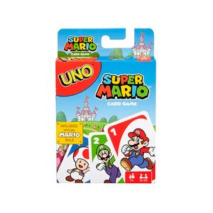 UNO Juego de Cartas Super Mario Bros para Mayores de 7 Años