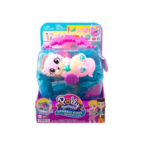 PollyPocket! Bolso De Baúl Sparkle Cove Mattel