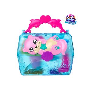 PollyPocket! Bolso De Baúl Sparkle Cove Mattel