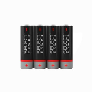 Set de 4 Pilas Alcalinas Select Sound