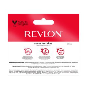 Set de Pestañas Revlon Multidimensionales Modelo 3