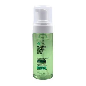 ESPUMA FACIAL LIMPIADORA NIACINAMIDA + TÉ VERDE 150 ML