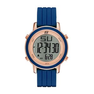 Reloj Dama Moda Plástico Digital Silicon Cuarzo Skechers