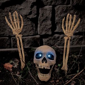 ROMPE TUMBAS ESQUELETO PARA JARDIN LUZ