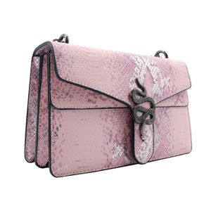 Pia Crossbody Motola Serpiente Rosa