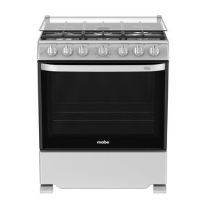 ESTUFA CON CAPELO DE PISO A GAS LP 76 CM ENCENDIDO MANUAL/ENCENDIDO ELECTRÓNICO POR BOTON