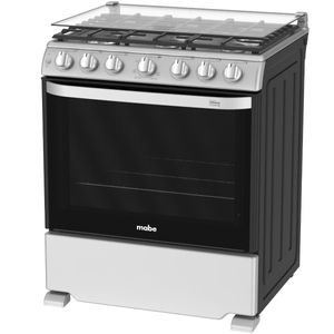 ESTUFA CON CAPELO DE PISO A GAS LP 76 CM ENCENDIDO MANUAL/ENCENDIDO ELECTRÓNICO POR BOTON