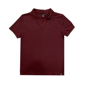 Playera Polo Manga Corta Chiffon Negro