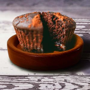 Plato Plano Pequeño de Madera Dura Torneada