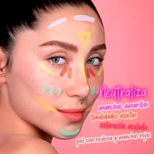 Corrector Concealer Pink Up Green