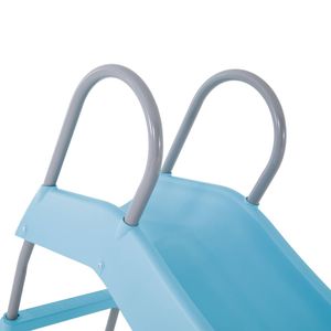 Tobogán Infantil Azul Intex 2.51m x 84cm x 1.47m para Niños de 3 a 10 Años