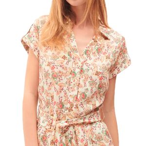 Jumper Estampado Floral Corrugado