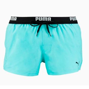 Traje De Baño Corto Short Puma Azul para Hombre