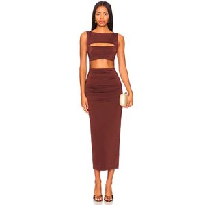 VESTIDO COCTEL LARGO