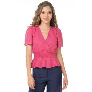 Blusa Casual Manga Corta