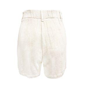 Short Con Pinzas Natural