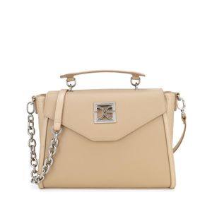 Bolsa Briefcase Cloe Tipo Sobre Beige