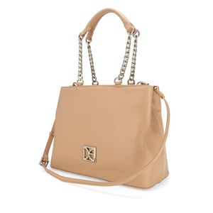 Bolsa Satchel Cloe Atemporal Negra
