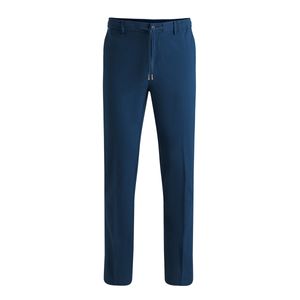 Pantalón Casual Recto Azul Fuerte Boss Para Caballero