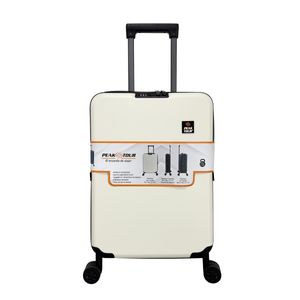 Maleta Plegable de Cabina Rígida de 19" con 4 Ruedas Dobles de ABS Y Poliester