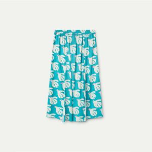 Falda Casual 3/4 Mezclilla