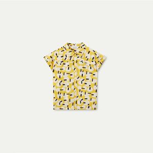 Blusa Camisera Casual Manga Corta