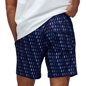 Traje De Baño Corto Psycho Bunny Azul Fuerte Para Caballero