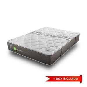 Juego Colchon y Box Lester Linea Suport Comfort Medio Firme con Altura de 28cm