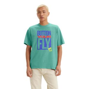 Camisa Casual De Manga Corta Regular Levi's Estampada Para Caballero