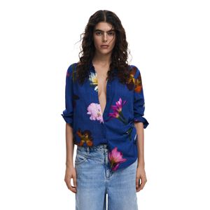 Blusa Camisera Casual Manga Larga