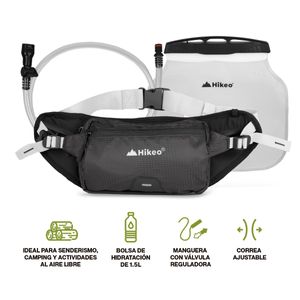 Cangurera De Hidratación De 1.5 Litros Para Ciclismo, Correr Y Actividades Al Aire Libre