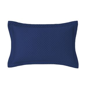 Juego Fundas Almohada Essens Casa Classic Decorativas Acolchadas Estándar Azul Marino