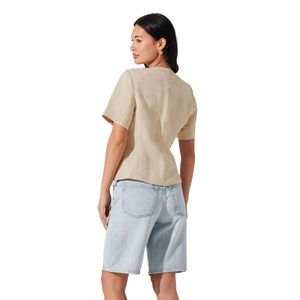 Blusa ASTR Saige Cutaway