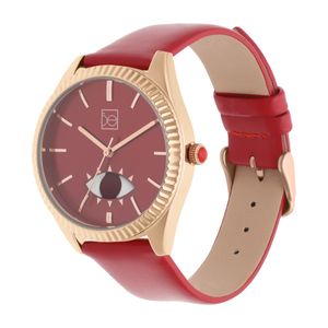Reloj Cloe de Piel Modelo Oe2551-Rd Para Dama