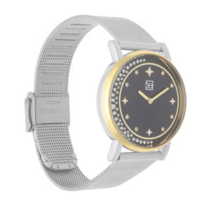 Reloj Cloe de Acero Para Dama Modelo Oe2552-Sl