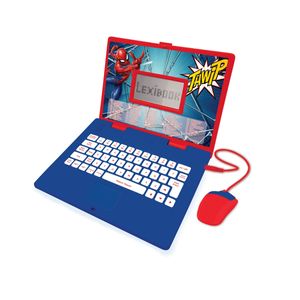Computadora Portátil Bilingüe Spiderman 124 Actividades En Inglés Y Español