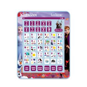 Tableta Bilingüe Frozen Letras Y Números En Inglés Y Español