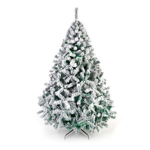 Árbol de Navidad Aspen Verde Nevado #8