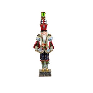 Figura Decorativa Navideña De Cascanueces Con Regalo 42 Pulgadas