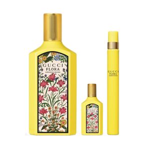 Set Gucci Flora Orchid EDP + Travel Spray + Miniatura Dama