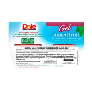 Mix De Fruta En Gelatina De Cereza 488Gr