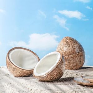 Bowl para Ensalada Bordallo Pinheiro Coco Tropical Fruits