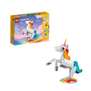Lego Unicornio Mágico 3 en 1 Con 145 Piezas