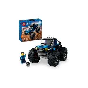 Lego Camioneta Monstruo Azul Lego City 60402 Con 148 Piezas