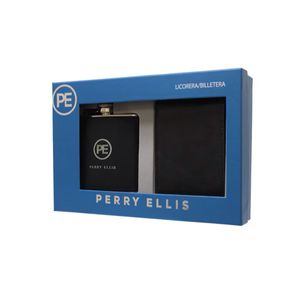 Paquete Cartera Y Licorera Perry Ellis L49-9050-0