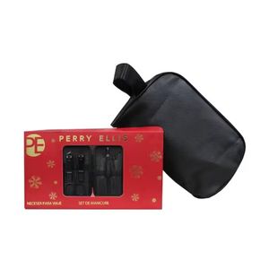 Paquete Neceser Y Set De Grooming Perry Ellis L49-9047-0
