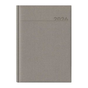 Agenda Modelo Ad-5081-2026 Color Gris Marca Fortec